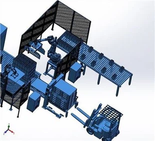 Systemau Trin Deunydd Robotig Cyfres RJR