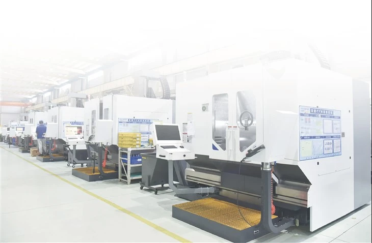 HMC400/630//800/1000 5 Canolfan Peiriannu Echel